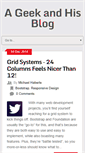 Mobile Screenshot of ageekandhisblog.com